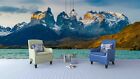 3D Landscape Ice Mountain Sea Self-Adhesive Removable Wallpaper Murals Wall