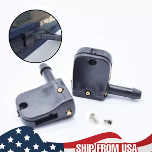 Juego de 2 clips de pulverización para brazo limpiaparabrisas universal de 9 mm/12 mm para lavadora de 9 mm/12 mm - Imagen 1 de 7