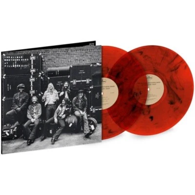 ALLMAN BROTHERS BAND, AT FILLMORE EAST RED SPLATTER Colored VINYL 2LP, Gatefold - Image 1 of 4