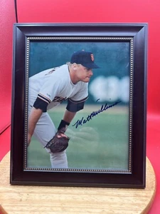 Matt Williams Signed Autographed 8 x 10 Photo San Francisco Giants Framed - Picture 1 of 5