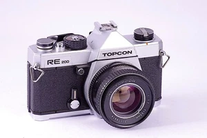 Camara clasica Film TOPCON RE-200 poor condition RARE READ - Imagen 1 de 4