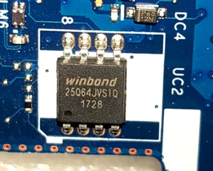 Chip Bios para portátil HP 250 G6, nuevo, para MB: CSL50/CSL52 LA-E791P Rev: 2.0 (!) - Imagen 1 de 6