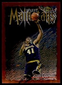 1997-98 Topps Finest Mainstays Elden Campbell Coating #189 Los Angeles Lakers