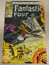 OFFICIAL MARVEL INDEX TO THE FANTASTIC FOUR #5 (1986) Silver Surfer, Galactus