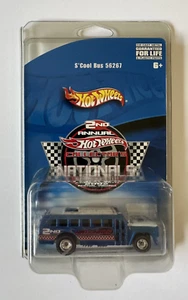 Hot Wheels 2nd Annual Collectors Nationals S'Cool Bus 2002 with Case - Picture 1 of 2