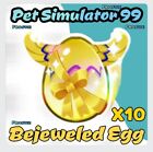 10x Exclusive Bejeweled Egg - Pet Simulator 99
