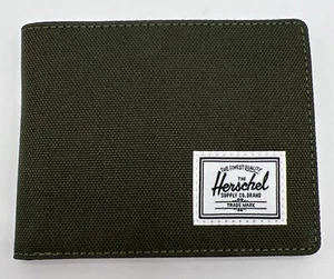 Herschel Supply Company Roy Wallet Coin RFID Ivy Green With Security Band - Picture 1 of 7