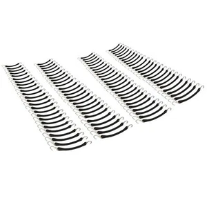 (Pack de 100) Correa de lona de goma negra de 9" para gancho en S de acero JB RTS-10009, RTS10009 - Imagen 1 de 8