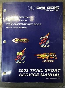 Polaris 2002 trail sport service manual 9917362 - Picture 1 of 1