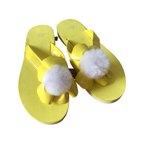 UGG Sandali Infradito Bambino Ragazza Papavero Giallo 1092718K