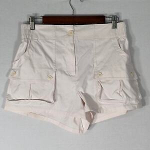 J.Crew Elastic Waist Shorts Off-White Women's Size Small