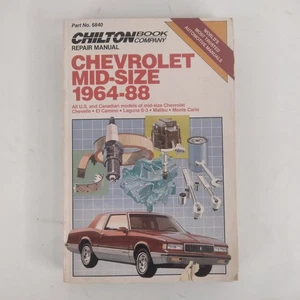 1964-1988 Chevrolet Mid-Size Automobile Repair Manual by Chilton : CH6840 - Picture 1 of 13