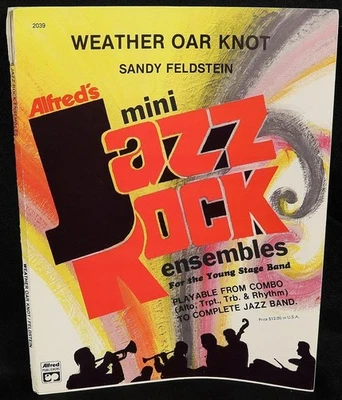 Weather Oar Knot Sheet Music Score by Sandy Feldstein Alfred's Mini Jazz Rock - Image 1 of 4