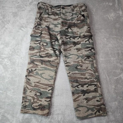 King of the Mountain KOM Camo Wool Hunting Omnitherm Original Pants 32 (~35x28) - Image 1 of 4