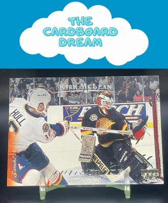 Kirk McLean 1995-96 Upper Deck #136 Vancouver Canucks Hockey Card - Image 1 of 2