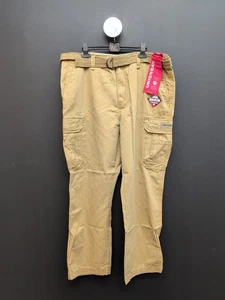 Unionbay Survivor Cotton Relaxed Fit Men's Cargo Pants Size 40 x 30 Desert - Picture 1 of 11