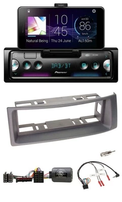 Pioneer USB Lenkrad Bluetooth DAB Autoradio für Renault Megane Scenic 96-00 anth - Bild 1 von 4