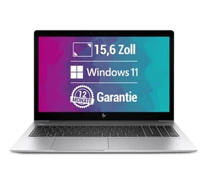 HP EliteBook 850 G5 15,6 Zoll Laptop - i7-8650U bis 4x 4,2GHz 8GB 256GB SSD W11P - Afbeelding 1 van 1