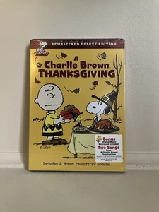 A Charlie Brown Thanksgiving (DVD, 2008, Deluxe Edition) New - Picture 1 of 3