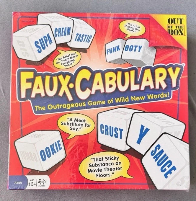 Faux Cabulary Outrageous Game of Wild Words Age 13