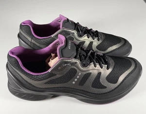 Scarpe da corsa sportive Ecco Biom Fuuel Racer donna 11 nere viola sneakers - Foto 1 di 13