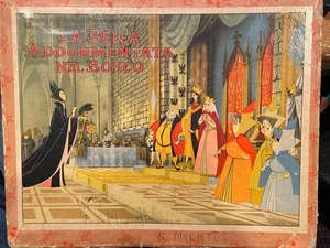 Disneys Dornröschen Vintage Holzblock Puzzle *Bitte Lesen* Gebraucht BT1 - Bild 1 von 14