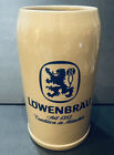 Vintage Lowenbrau Munchen Seit 1383  Germany 3 Liter 10+"  Beer Stein/Mug HUGE!
