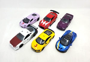 Lot of 6 Jada Toys Eclipse, Lamborghini, Skyline, GT-R, Audi 1:64 Scale Diecast - Picture 1 of 5