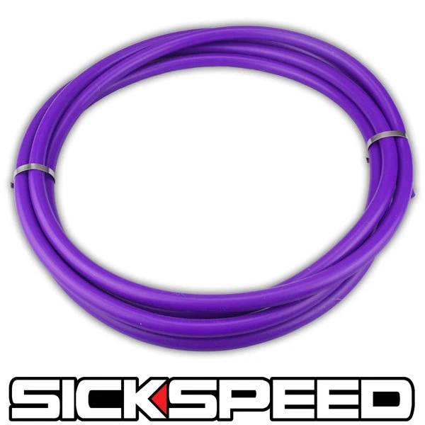 3 METERS PURPLE SILICONE HOSE FOR HIGH TEMP VACUUM ENGINE BAY DRESS UP 6MM AIR D - Image 1 of 1