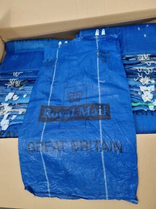 100 Stück POSTSACK Postsäcke ROYAL MAIL GREAT BRITAIN 106x56cm blau Gewebesäcke - Bild 1 von 5