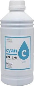 CISinks Premium DTF Ink Bottle Refill Set 1000ML, Compatible w/ DTF Film-Cyan - Picture 1 of 11