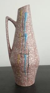 Vintage 50er 60er Vase SCHEURICH foreign 271/22 foreign Krugvase seltene Dekore - Bild 1 von 6