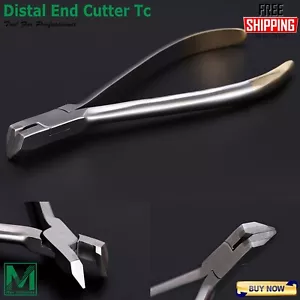 TC Distal End Cutter Plier Hold & Cut Soft and Hard Wire Orthodontic Instruments - Picture 1 of 2