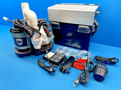 Sistema de bomba de sumidero combinado Wayne Basement Guardian inalámbrico 1/2 HP BGSP50 Foto 1 de 4