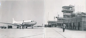 LE BOURGET c. 1960 - Photo Montage Aéroport Avion Sabena - P 2845 - Imagen 1 de 2