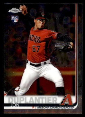 2019 Topps Chrome Update #19 Jon Duplantier Arizona Diamondbacks RC - Image 1 of 2