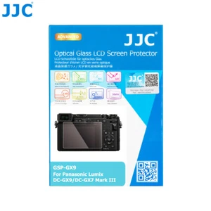 JJC Optical Glass Screen Protector for PANASONIC Lumix DC-GX9 DC-GX7 Mark III - Picture 1 of 10