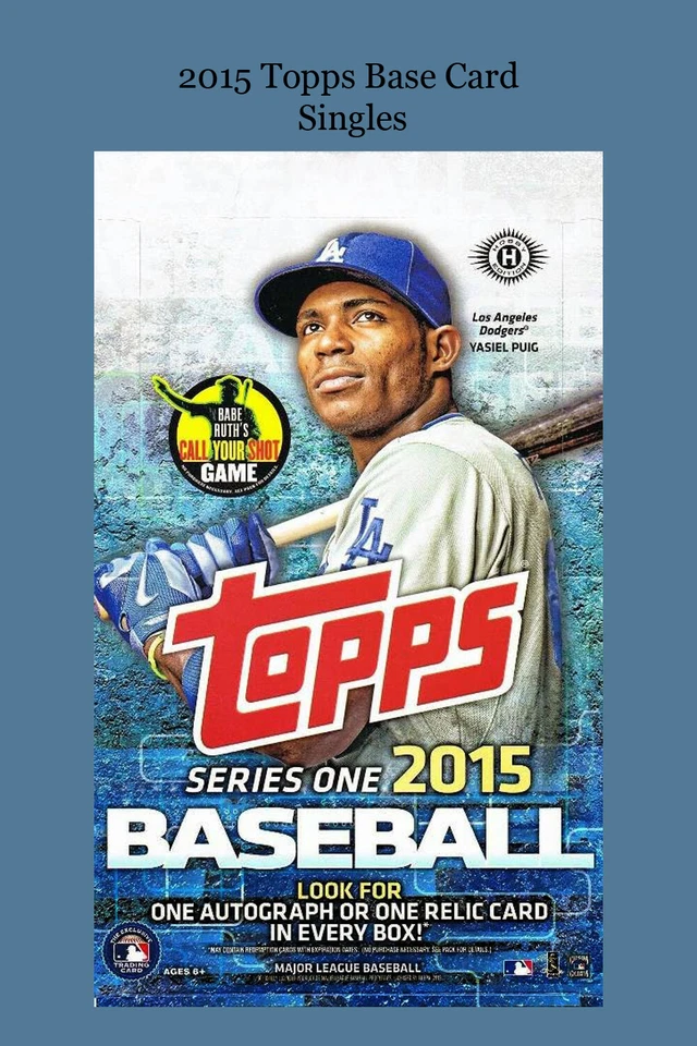 2015 Topps Singles #1 - 293 - Image 1 of 1