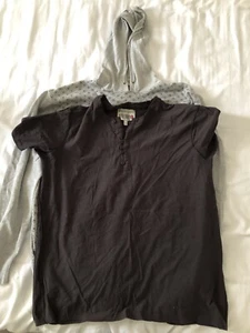 Mens Angelo Litrico Black T-shirt Bundle X2 Both Size L - Picture 1 of 2