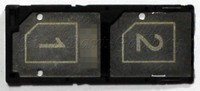 OEM UNLOCKED SONY XPERIA C3 DUAL D2502 REPLACEMENT DUAL SIM CARD TRAY