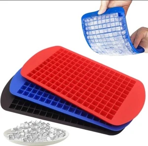 Silicone Assorted Color Mini IceCube Trays For Chilling Whiskey Pack Of 6 - Picture 1 of 1