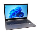 HP ZBook 15U G5 Laptop, 15,6" 4K, i7 8. Gen, 32GB RAM, 512 GB SSD, Windows 11