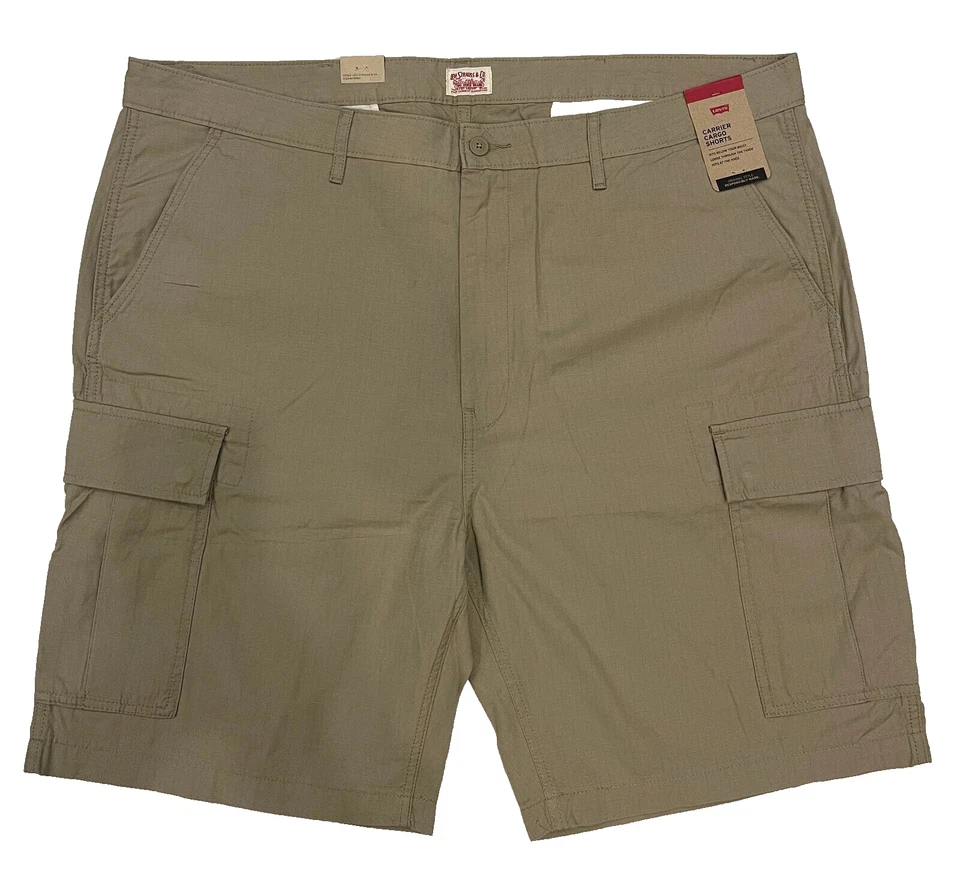 Levi's Men's Big & Tall Carrier Cargo Short True Chino Ripstop 44