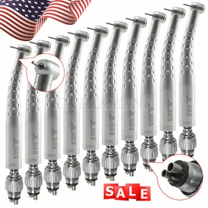 YABANGBANG Dental Fast High Speed Handpiece + 4 Hole Quick Coupling USA - Picture 1 of 18