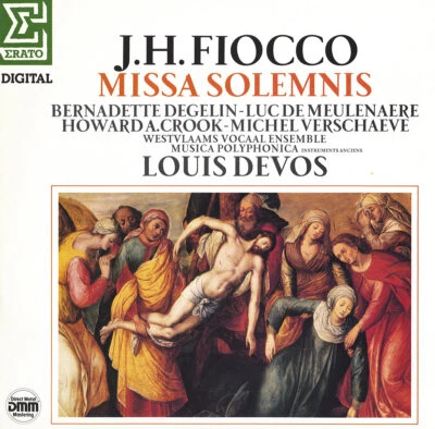 Erato ZL-30963 Digital DMM FIOCCO Missa Solemnis DEGELIN MOLS MEULENAERE DEVOS - Image 1 of 3