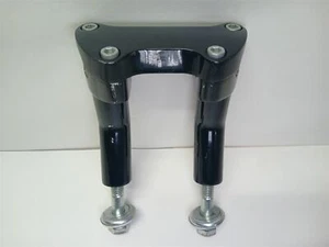 Harley-Davidson 2015 Softail FLS Handlebar Risers 4" Gloss Black - Picture 1 of 9