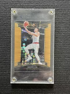 09/13🔥 2018-19 Panini Select Concourse Prizm Jeremy Lin #28 Atlanta Hawks - Picture 1 of 3