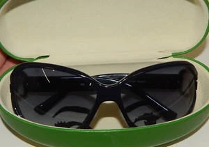 Kate Spade Evan/S Navy & Gold Gradient Sunglasses with Case Italy 61-14-125 - Picture 1 of 6