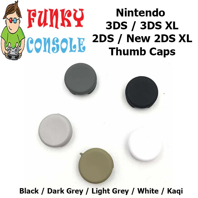 Nintendo 2DS 3DS 3DS XL New 3DS 2DS XL Replacement Analog Toggle Thumb Cap Grips