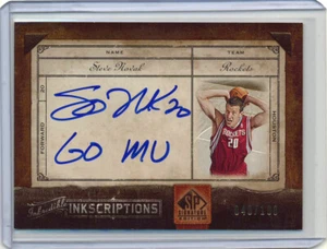 2006-07 Upper Deck SP Inkredible Inkscriptions Steve Novak Inscription Auto - Picture 1 of 2